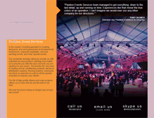 Tablet Screenshot of pavilioneventservices.com